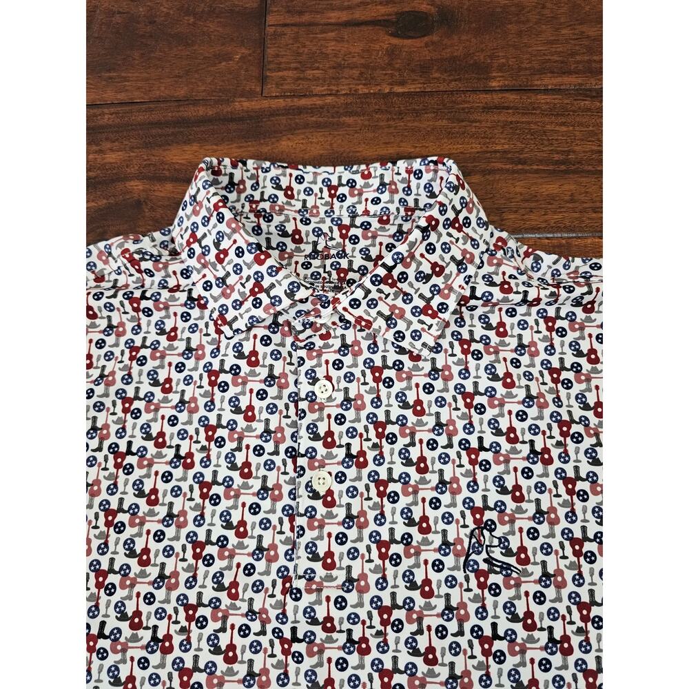 Rhoback Multicolor Patterned Polo Shirt